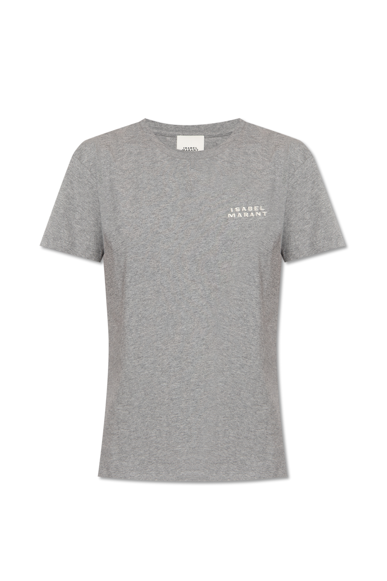 Grey 'Zewel' T-shirt with logo Isabel Marant - Vitkac Canada